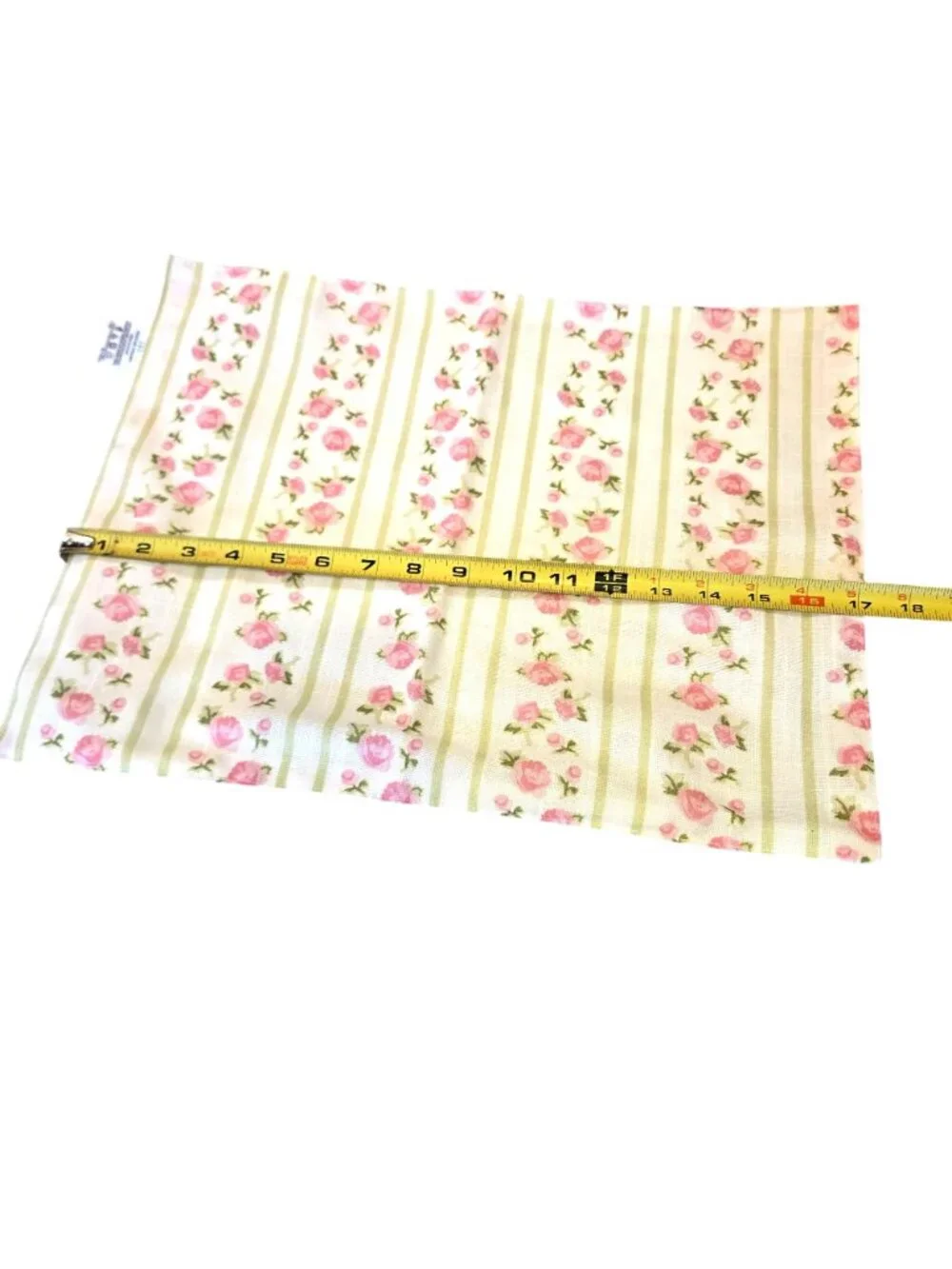 Kirkton House Pink Green Floral Striped Table Placemats 17